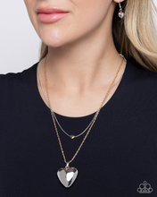 Load image into Gallery viewer, Paparazzi Necklace Halting Hearts - Multi