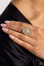 Load image into Gallery viewer, Paparazzi Rings Tilted Talent - Gold Coming Soon