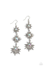 Load image into Gallery viewer, Paparazzi Earrings Stellar Series - White Coming Soon