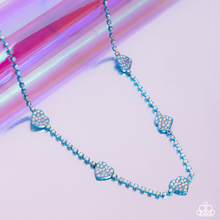 Load image into Gallery viewer, Paparazzi Necklace Homecoming Hearts - Blue