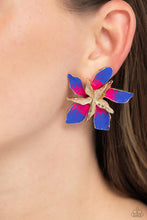 Load image into Gallery viewer, Paparazzi Earrings Warped Wallflower - Multi Coming Soon