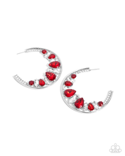 Load image into Gallery viewer, Paparazzi Earrings Refined Rewind - Red