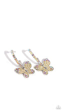 Load image into Gallery viewer, Paparazzi Earrings Whimsical Waltz - Yellow Coming Soon