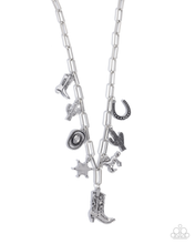 Load image into Gallery viewer, Paparazzi Necklace Hoedown Throwdown - Silver coming soon