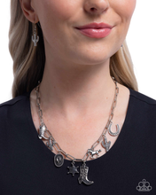 Load image into Gallery viewer, Paparazzi Necklace Hoedown Throwdown - Silver coming soon