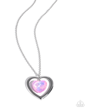 Load image into Gallery viewer, Paparazzi Necklace Heartfelt Hemisphere - Pink