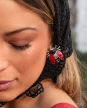 Load image into Gallery viewer, Paparazzi Earrings Lavish Ladybug - Red Coming Soon