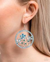 Load image into Gallery viewer, Paparazzi Earrings Basic Bouquet - Blue Coming Soon