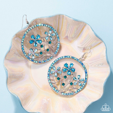 Load image into Gallery viewer, Paparazzi Earrings Basic Bouquet - Blue Coming Soon