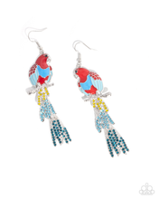 Load image into Gallery viewer, Paparazzi Earrings Parrot Pull - Red Coming Soon