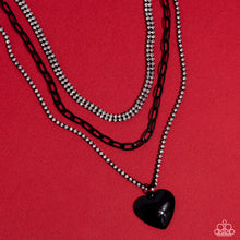 Load image into Gallery viewer, Paparazzi Necklaces Caring Cascade - Black Coming Soon