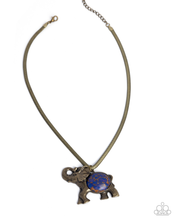 Load image into Gallery viewer, Paparazzi Necklace Empathetic Elephant - Purple Coming Soon