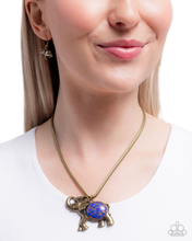 Load image into Gallery viewer, Paparazzi Necklace Empathetic Elephant - Purple Coming Soon