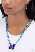 Load image into Gallery viewer, Paparazzi Necklace Fascinating Flyer - Blue Coming Soon