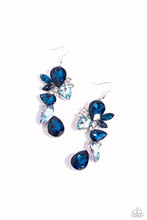 Load image into Gallery viewer, Paparazzi Earrings Fancy Flaunter - Blue Coming Soon