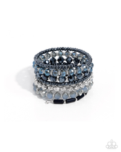 Load image into Gallery viewer, Paparazzi Bracelet Stacked Surprise - Blue