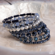 Load image into Gallery viewer, Paparazzi Bracelet Stacked Surprise - Blue
