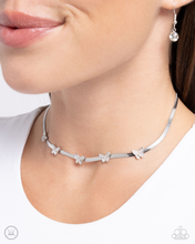 Load image into Gallery viewer, Paparazzi Necklace Fluttering Fame - White Coming Soon