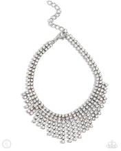 Load image into Gallery viewer, Paparazzi Anklet Curtain Confidence - White April LOP 2024