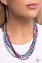 Load image into Gallery viewer, Pink Diamond Exclusive Paparazzi Necklace Troublemaker Trove - Multi Coming Soon
