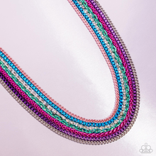 Load image into Gallery viewer, Pink Diamond Exclusive Paparazzi Necklace Troublemaker Trove - Multi Coming Soon