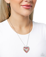 Load image into Gallery viewer, Paparazzi Necklace Hallucinatory Hearts - Red Coming Soon