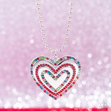 Load image into Gallery viewer, Paparazzi Necklace Hallucinatory Hearts - Red Coming Soon