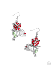 Load image into Gallery viewer, Paparazzi Earrings Tulip Tradition - Red Coming Soon