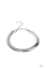 Load image into Gallery viewer, Cargo Couture - Silver Men’s Bracelet