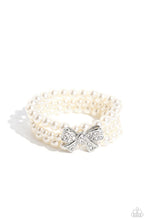 Load image into Gallery viewer, Paparazzi Bracelets How Do You Do? - White