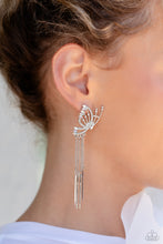 Load image into Gallery viewer, Paparazzi Earrings A Few Of My Favorite WINGS - White