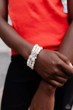 Load image into Gallery viewer, Paparazzi Bracelets How Do You Do? - White