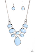 Load image into Gallery viewer, Paparazzi Necklace Dreamily Decked Out - Blue Coming Soon