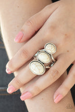 Load image into Gallery viewer, Paparazzi Rings Rural Revolution - White