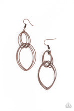 Load image into Gallery viewer, Paparazzi Earrings Endless Echo - Copper