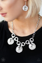 Load image into Gallery viewer, Silver Paparazzi Necklace Hypnotized