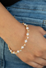 Load image into Gallery viewer, Paparazzi Bracelets Decadently Dainty - Gold