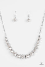 Load image into Gallery viewer, Silver Paparazzi Necklace The Fashion Show Must Go On