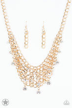 Load image into Gallery viewer, Paparazzi Necklace Fishing For Compliments Gold