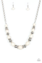 Load image into Gallery viewer, Paparazzi Necklaces The Ruling Class - White