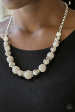 Load image into Gallery viewer, Paparazzi Necklaces The Ruling Class - White