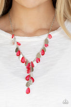 Load image into Gallery viewer, Paparazzi Necklaces Sailboat Sunsets Red
