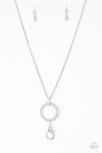 Load image into Gallery viewer, White Paparazzi Necklace Straight To The Top