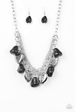 Load image into Gallery viewer, Paparazzi Necklaces Change Of Heart - Black
