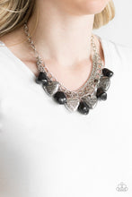 Load image into Gallery viewer, Paparazzi Necklaces Change Of Heart - Black