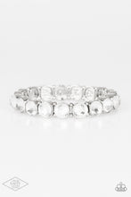 Load image into Gallery viewer, Paparazzi Bracelets Sugar-Coated Sparkle - White RESTOCKED