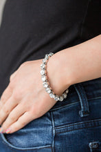Load image into Gallery viewer, Paparazzi Bracelets Sugar-Coated Sparkle - White RESTOCKED