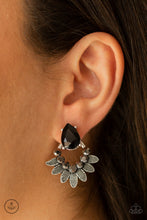 Load image into Gallery viewer, Paparazzi Earrings Crystal Canopy - Black