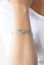Load image into Gallery viewer, Paparazzi Bracelets Stellar Orbit - Silver