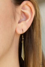 Load image into Gallery viewer, Paparazzi Necklaces The Thrill-Seeker - Brass